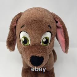 Build A Bear Paw Patrol Zuma Plush Dog with Collar 2017 BABW Stuffed Animal Brown