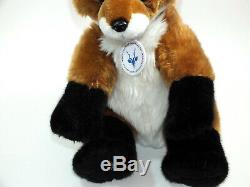 Build A Bear Red Fox Plush Stuffed Animal Maxine Clark Wildcare St Louis Zoo