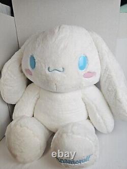 Build A Bear Sanrio Giant Cinnamoroll Stuffed Animal WithBow & Birth Certificate