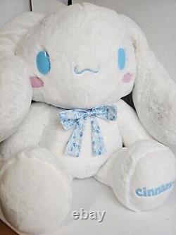 Build A Bear Sanrio Giant Cinnamoroll Stuffed Animal WithBow & Birth Certificate