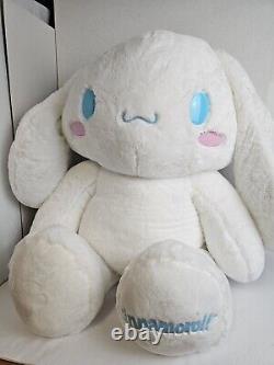 Build A Bear Sanrio Giant Cinnamoroll Stuffed Animal WithBow & Birth Certificate