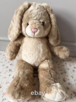Build A Bear Vanilla Fudge Bunny Rare BAB Rabbit Plush Stuffed Animal Tan USED