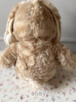 Build A Bear Vanilla Fudge Bunny Rare BAB Rabbit Plush Stuffed Animal Tan USED