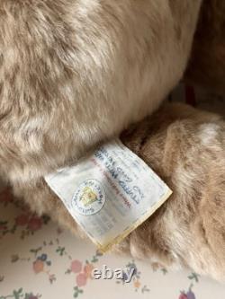 Build A Bear Vanilla Fudge Bunny Rare BAB Rabbit Plush Stuffed Animal Tan USED