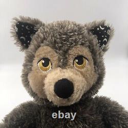 Build A Bear Werewolf 17 Howl-O-Ween Bear Halloween Stuffed Animal Wolf Grey