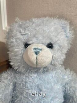 Build a Bear Yokohama Blue Bear Japanese Plush Bear VERY RARE and VHTF