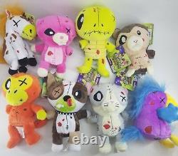 Bulk lot 8 ZOMBIE PETS Plush New COMPLETE Rare SET Weird Cool Toy Creepy Animals