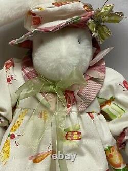Bunnies By the Bay Handcrafted Plush Rabbit Spring/Summer 1999 Limited Ed