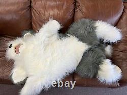 CWC Old English Sheepdog 58 Cuddly Plush Laying Realistic Dog