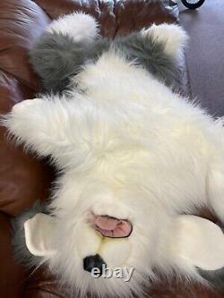 CWC Old English Sheepdog 58 Cuddly Plush Laying Realistic Dog