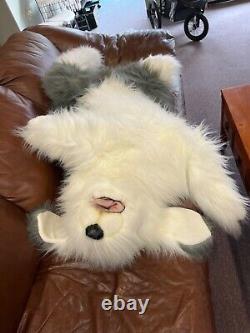 CWC Old English Sheepdog 58 Cuddly Plush Laying Realistic Dog