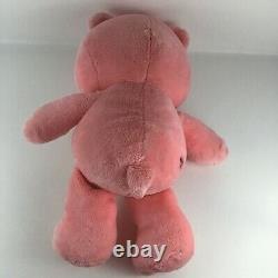 Care Bears Cheer Bear Rainbow Jumbo XL 26 Plush Stuffed Animal Toy Vintage 2002