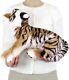 Carolata Amur Tiger Parent Plush Animal Real Animal Family Series