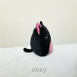 Catarina the 5 Black Pink Halloween Cat Kitty Squishmallow Stuffed Animal Plush