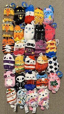 Cats vs Pickles Beans 4 Plush Stuffed Toys LOT of 29 Snocone Goldie Christmas+