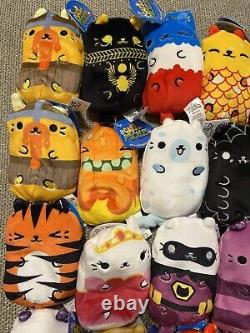 Cats vs Pickles Beans 4 Plush Stuffed Toys LOT of 29 Snocone Goldie Christmas+