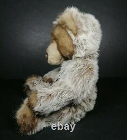 Charlie Bears Diesel CB93854B Collectable Medium Teddy with Bell Tags