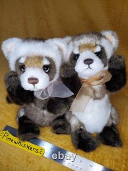 Charlie Bears Hide & Seek LOT! Meerkat Ferret Weasel Plushie Stuffed Animal NWT