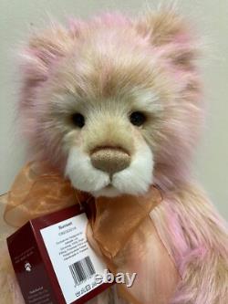 Charlie Bears Sunset 2023 Plush Teddy Bear Collectible 19 Stuffed Animal