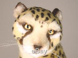 Cheetah Cub by Piutre, Hand Made in Italy, Plush Stuffed Animal NWT