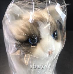 Chongker Stuffed Animals Handmade Realistic Plush Toy Companion Ragdoll Cat Pet