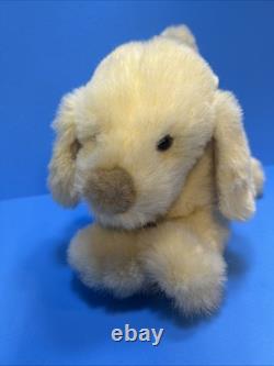 Collectors Club Golden Lab Puppy Dog Plush 12 Beige Fluffy Nose 1994 Yellow Tan
