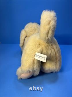 Collectors Club Golden Lab Puppy Dog Plush 12 Beige Fluffy Nose 1994 Yellow Tan