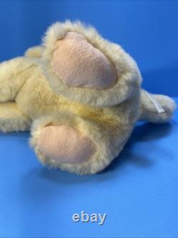 Collectors Club Golden Lab Puppy Dog Plush 12 Beige Fluffy Nose 1994 Yellow Tan