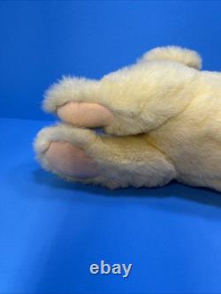 Collectors Club Golden Lab Puppy Dog Plush 12 Beige Fluffy Nose 1994 Yellow Tan