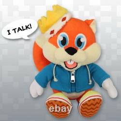 Conker's Bad Fur Day Talking Conker Plush Figure 14 Sounds (8 Tall) IN HAND