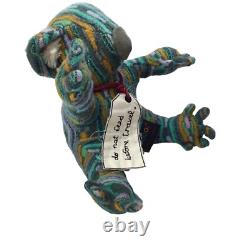 Coogi Koala Bear Australia Stuffed Animal Plush Sweater 3D Knit Wool Do Not Feed