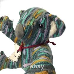 Coogi Koala Bear Australia Stuffed Animal Plush Sweater 3D Knit Wool Do Not Feed