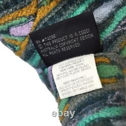 Coogi Koala Bear Australia Stuffed Animal Plush Sweater 3D Knit Wool Do Not Feed