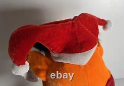 Crash Bandicoot Let It Snow Plush 2004 Toy Network Universal Santa PS1 PS2