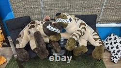 Creep Cat Toy Company 6 ft Striped Hyena Plush RARE! UN STUFFED MSRP-$300