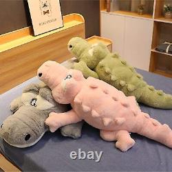 Crocodile Plush Pillow, Alligator Stuffed Animal, Giant Crocodile Plush Body P