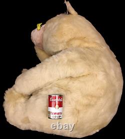 Cuddletown Jumbo Teddy Bear Plush Huge Stuffed Animal Beige Bumble Bee Toy 30
