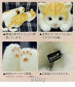 DOUSIN Made in Japan Realistic cat stuffed toy Plush 58cm Blackcat L eyesight