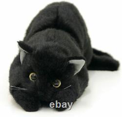 DOUSIN Made in Japan Realistic cat stuffed toy Plush Blackcat L eyesight