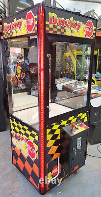 DUCKY STOP Claw Crane Plush Stuffed Animal Prize Redemption Arcade Machine