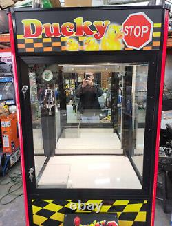 DUCKY STOP Claw Crane Plush Stuffed Animal Prize Redemption Arcade Machine