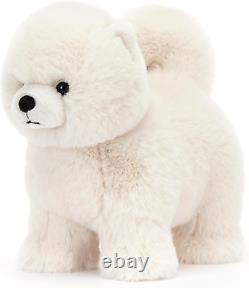 Daphne Pomeranian Dog Stuffed Animal, 9.5 Inches Dogs and Puppies Plush Toy