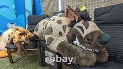 Dark Creep Cat Toy Company 6 ft Spotted Hyena Plush RARE! UN STUFFED MSRP-$300