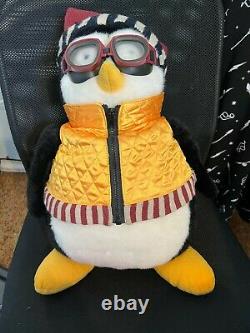 Debbie Mumm Mummford Gold Vest Hugsy Friends Mervyns Penguin Plush