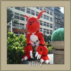 Digital Monster Digimon Guilmon Plush Doll Kids Stuffed Toy Pillow Xmas Gift