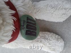Disney Bolt 30 Jumbo Lounging Bolt Plush Stuffed Animal Toy Rare
