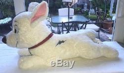 Disney Bolt 30 Jumbo Plush Stuffed Animal Toy Laying Down Dog HTF