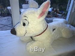 Disney Bolt 30 Jumbo Plush Stuffed Animal Toy Laying Down Dog HTF