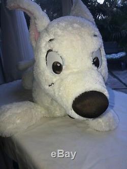 Disney Bolt 30 Jumbo Plush Stuffed Animal Toy Laying Down Dog HTF