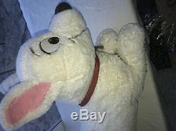 Disney Bolt 30 Jumbo Plush Stuffed Animal Toy Laying Down Dog HTF